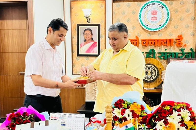 CG Tourism Board MD extends birth wishes to Tourism Minister